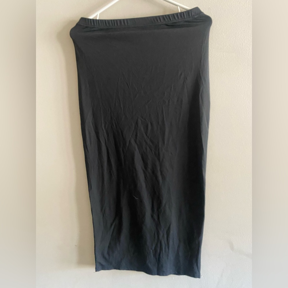 SHEIN Bodycon Skirt Black Size L - Picture 1 of 3